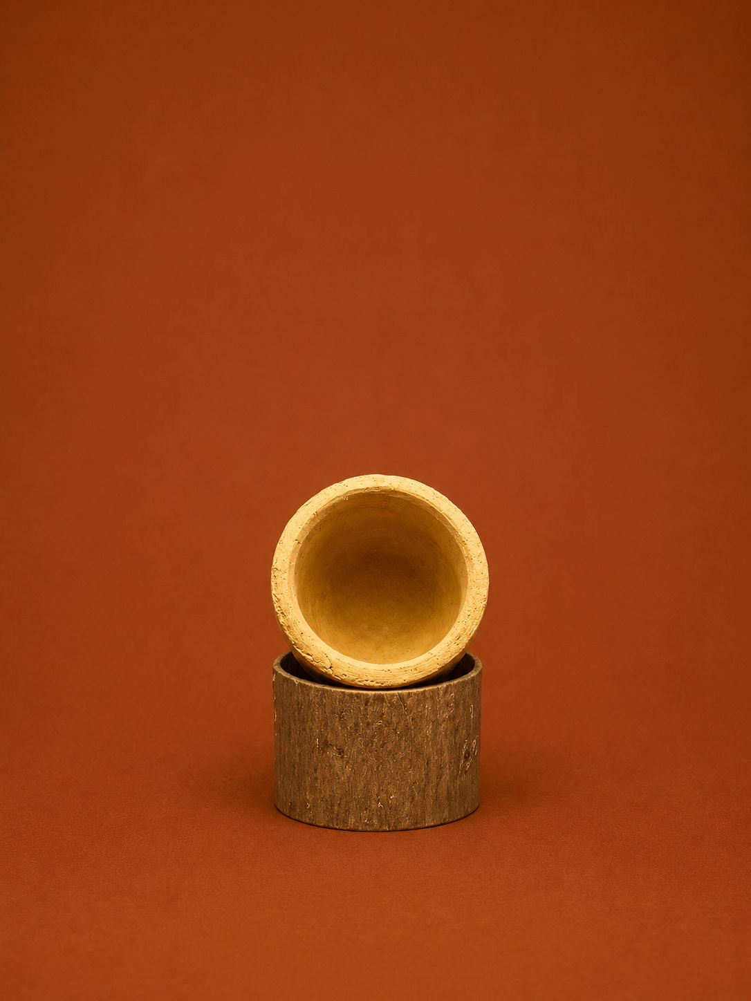 Criollo Torpedo con Base de Cuero — Vista superior